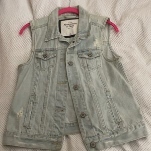 Abercrombie denim vest